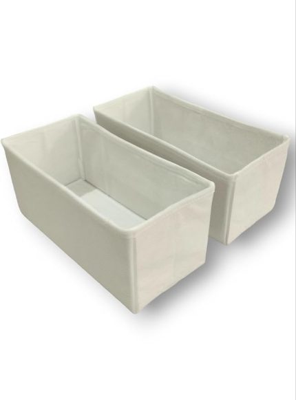 Beyaz Çekmece İçi Düzenleyici Organizer Set - Çok Amaçlı Dolap İçi Kutu Seti (28 * 13 * 13)