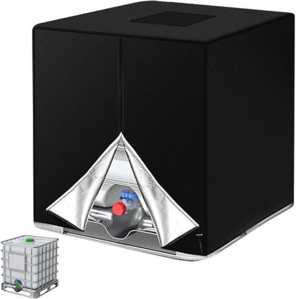 1000L IBC Tank Örtüsü, IBC Tank Örtüsü, Toz Geçirmez Anti-UV Yağmur Geçirmez, 1000L IBC Tank Örtüsü, Su Tankı Brandası, IBC Koruma Örtüsü (120 x 100 x 116 cm)