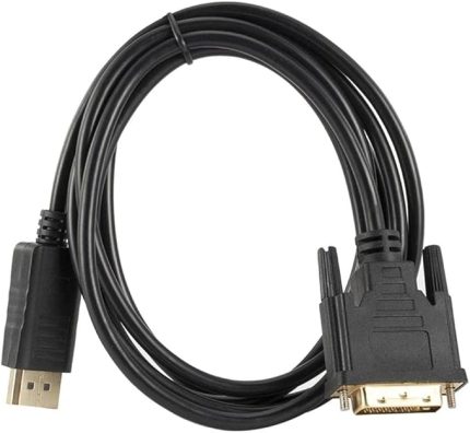 4558 Displayport to Dvi Çevirici Dönüştürücü Adaptör Kablosu