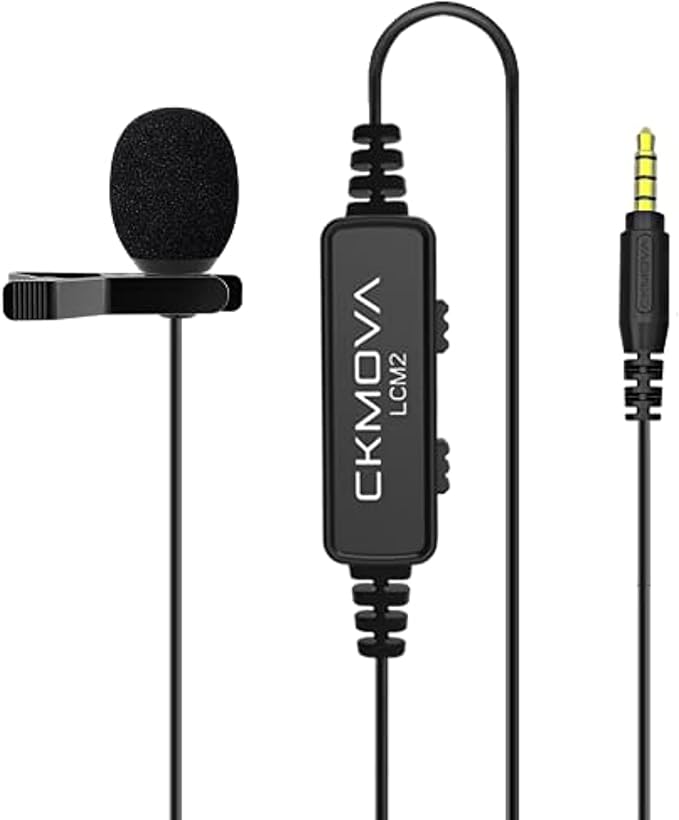 LCM 2 Çok Yönlü Kondenser Klipsli Yaka Mikrofonu