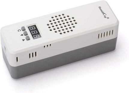 Elektronik Puro Nemlendirici, 40-150 Sayım Masaüstü Nemi için Küçük Boyut,% 40 ila% 90 Ayar Aralığı, Kararlı Nem Kontrolü