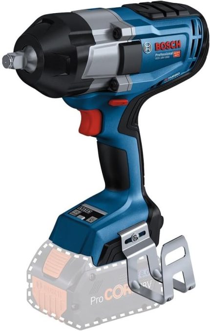 Professional 18 V System BITURBO Akülü Darbeli Vidalama Makinesi GDS 18V-1000 (Merdiven Klipsi, Akü/Şarj Cihazı Dahil Değildir)