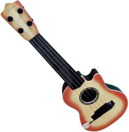 simülasyon gitar oyuncak gitar Eğlenceli oyuncak Gitar oyuncak mini oyuncak çocuk oyuncakları erken müzikal eğitici oyuncaklar simülasyon enstrüman oyuncakları plastik Brown