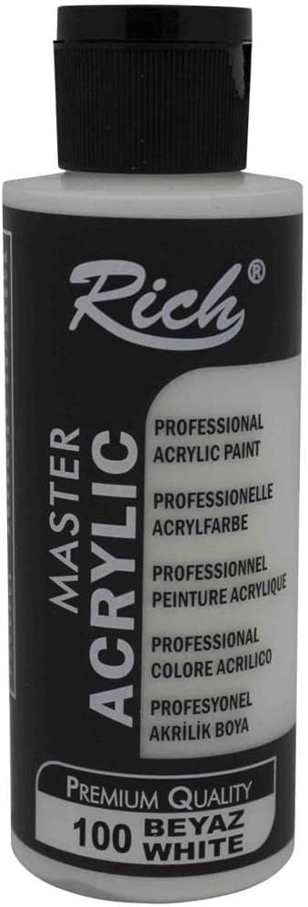 Akrilik Boya 120 Cc Beyaz