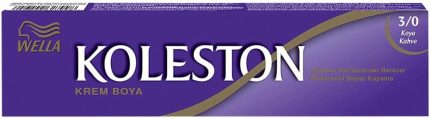 Koleston Single Tüp Boya 3/0 Koyu Kahve