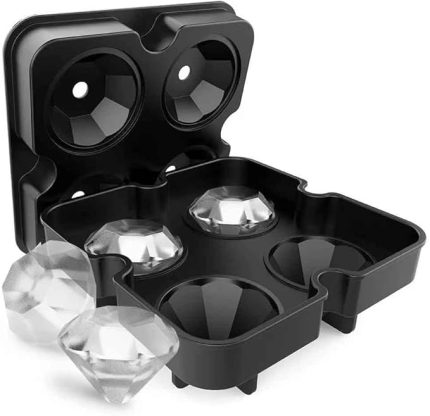 Silikon Buz Kalıbı Elmas 4'lü 47x38 mm (EBK-60)