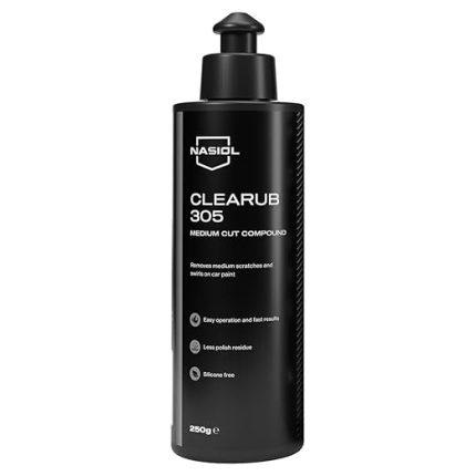 Clearub 305 Orta Çizik Giderici Pasta 250G Polisaj Pastası, Çizik Giderme, Pasta Cila, Boya Parlatma