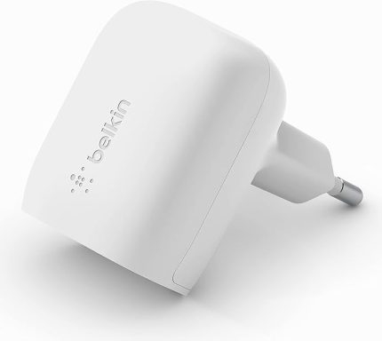USB-C Hızlı Şarj Aleti, PD 3.1 PPS Sertifikalı, iPhone 14, Pro, Max, Plus, iPad, Galaxy, Pixel ve diğer cihazlar, 20 W - Beyaz