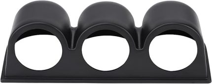 Delikli Gösterge Pod Montaj Tutucu Evrensel 52mm 2 inç üçlü Gauge çizgi Montaj Montajı, Abs Plastik Ile Otomatik Kamyon Tekne Motosiklet