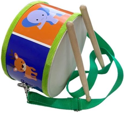 Orf-TF-14GR Örf Aletleri Askılı Yeşil Çocuk Davulu