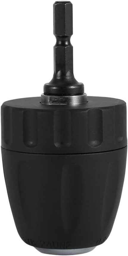 Matkap Ucu Mandren Klipsi w / 1/4 Altıgen Şaft Çubuk Adaptörü 3/8-24UNF 0,8-10MM