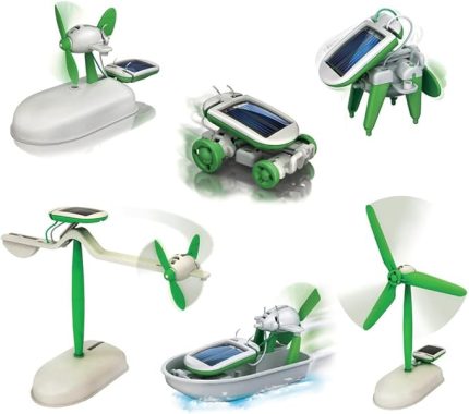 Yaş Arası Solar Robot Eğitim - Deney Kiti, Bilim Seti