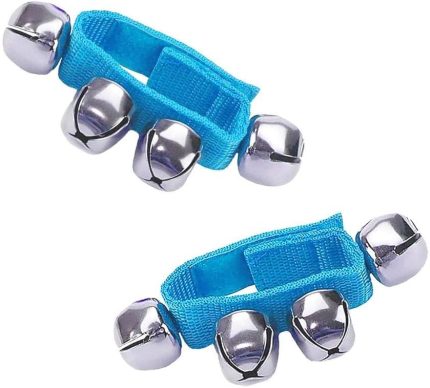 Orf-PLT-04BL Örf Aletleri Ritim Seti Bilek Zili Mavi (1 Çift)