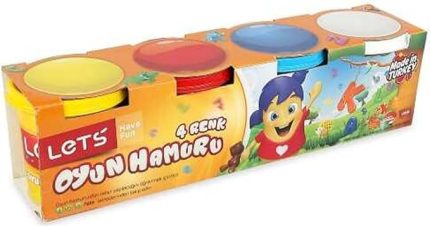 Oyun Hamuru 4 Renk 460Gr L8440