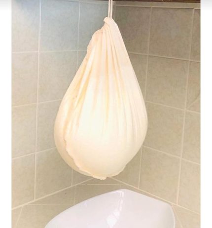 Salkım Home % 100 Pamuk Hazır Dikili Peynir, Yoğurt, Süt Süzme Torbası 35cmx50cm, Krem Renk, 6518576291