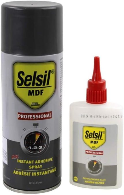 Mdf Aktivatörlü Hızlı Yapıştırıcı, 400 Ml