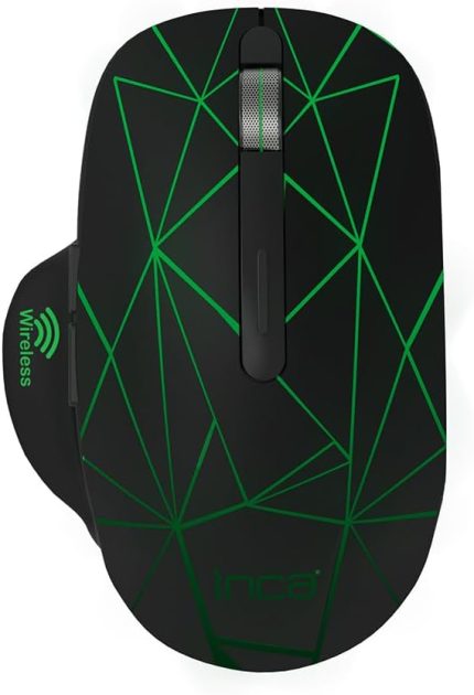 IWM-551T Kablosuz,Şarj edilebilir, 4 Farklı Değişebilen Led Işıklı, Sessiz Tuş, Tyep-C ve Usb Çİft Alıcı,1600 Dpi,7 Tuş, Led Aç/Kapa Tuşu, 15M Çekim Mesafesi