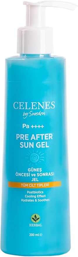 Herbal Güneş Öncesi ve Sonrası Nemlendirici ve Ferahlatıcı Jel