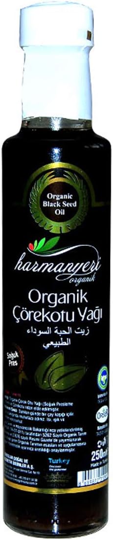 Organik Çörekotu Yağı (250 ml)