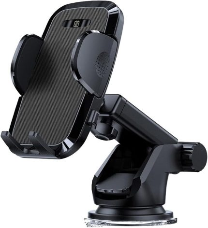 Araç İçi Telefon Tutucu Otomatik Klipsli Araba İçin Ayarlanabilir Cam Ve Torpido Için Yüksek Kalite Tutacak