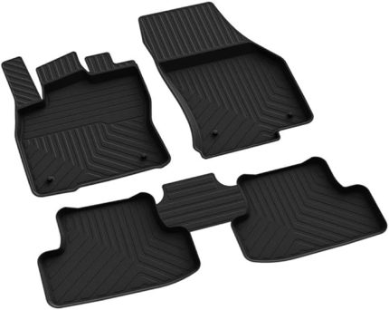 autoaccessories Volkswagen Polo 6.5 Makyajlı ile Uyumlu 4D Havuzlu Kauçuk Paspas 2021 ve Üstü