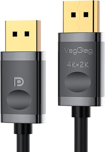 4K/60Hz 2K/165Hz Displayport V1.2 Kablo 1.5 Metre