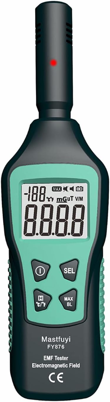 Elektro Radyasyon ü Ev El Yüksek Hassasiyetli Elektro Dalga Radyasyon Test Cihazı Radyasyon ü FY876 Siyah Doomun