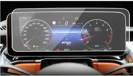 Mercedes GLC İle Uyumlu Mat Ekran Koruyucu 12.3 İnç Dijital Gösterge