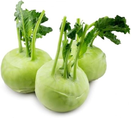 TARIM Yerli Doğal kohlrabi Yer Lahanası Cehennem Topuzu Yeşil Alabaş Turpu 100 Adet Tohum