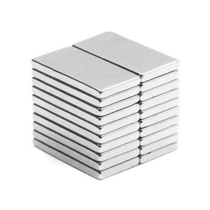 Magneteksan Güçlü Neodyum Blok Mıknatıs - 30x10x2 mm (10'lu)