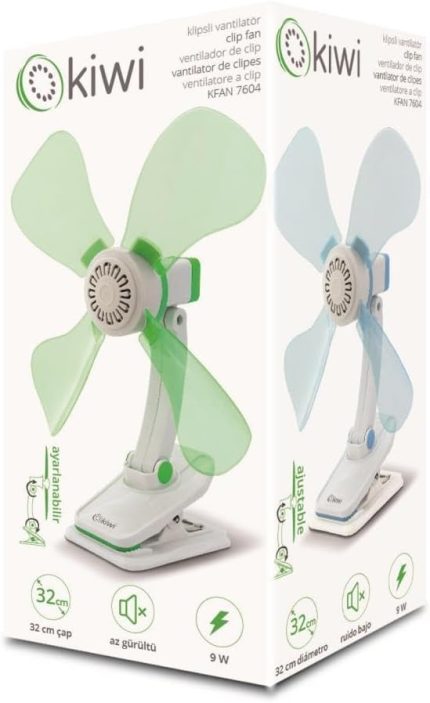 Kfan 7604 Masaüstü Mini Vantilatör Yeşil