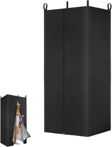 için Gizlilik Çadırı, 420d Anında Değişen Oda Duş Tentesi - Muhafaza Giyinme Barınağı Kamp Dış Duba Kadın Erkek Kız Dansçılar için