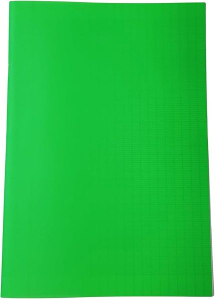 Seyes Defter A4 60 Yaprak Plastik Kapak (Yeşil)