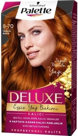 Deluxe Saç Boyası 8-70 Tarçın Bakır