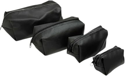 Makyaj Çantası Seti, Mini Seyahat Çantaları, Kozmetik Çanta Seti, 4'lü Matruşka Makyaj Seyahat Çanta Set, 4 Adet