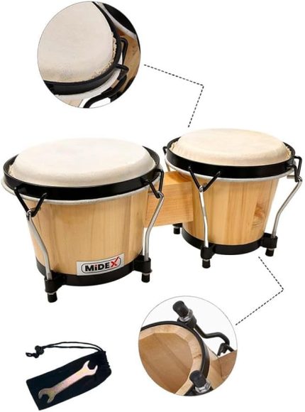 BG-210 Naturel Bongo Siam Meşesi Doğal Deri