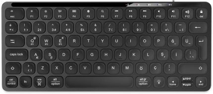 Business Pro Mini Bluetooth Kablosuz Klavye Siyah