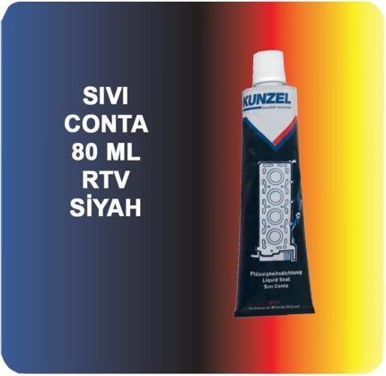 Sıvı Conta Rtv Siyah 80 ml