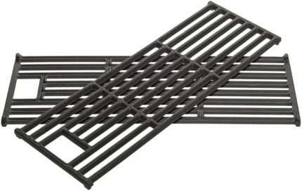 Gurme Döküm Izgara Australia, 2 Parça Barbekü Izgarası, Dökme Demir Barbekü Izgara, Optimum Isı Dağılımı, Dikdörtgen, Siyah