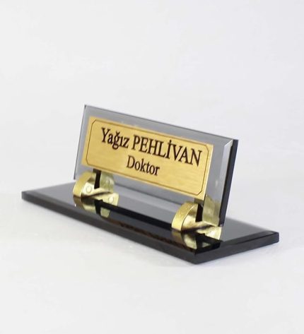 Doktor Psikolog Polis Jandarma Savcı Hakim Avukat Mimar SMMM Masa İsimliği Masaüstü İsimlik