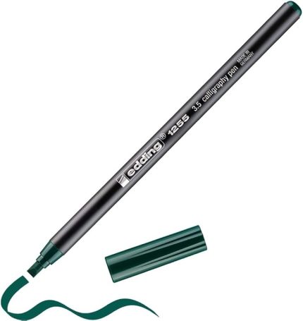 1255 kaligrafi kalemi 3.5, cam yeşili