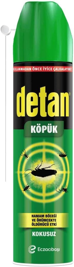 Köpük Kokusuz 275 ml Hamam Böceği İlacı ve Örümcek İlacı Böcek İlacı Haşere İlacı