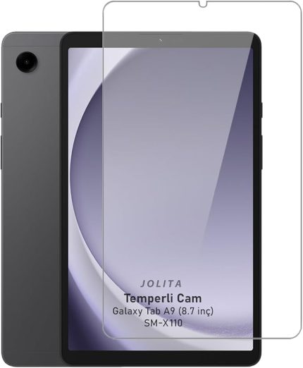 Samsung Galaxy Tab A9 (8.7 inç) Uyumlu Temperli Ekran Koruyucu Kırılmaz Cam Glass SM-X110 X115 X117 (2023)