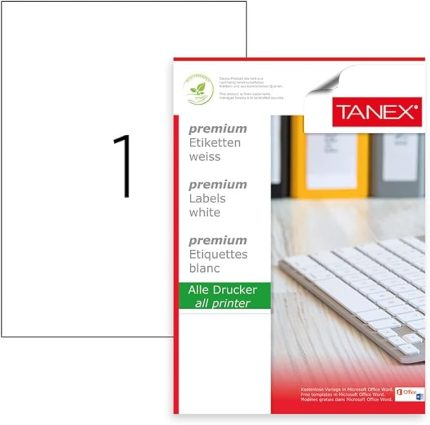 Tw-2000 Lazer Etiket Beyaz