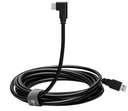 Meta Quest 3 ve 2 ile Uyumlu 5mt 5Gbps USB 3.2 Hızlı veri aktarımı,Hızlı Şarj USB-C