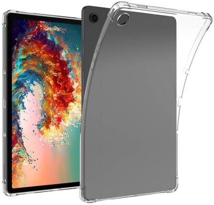 Galaxy İle Uyumlu Tab A9 Kılıf Tablet Nitro Anti Shock Silikon Kapak, Renksiz