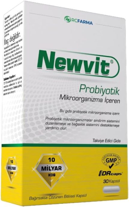 Farma Newvit Probiyotik 30 Kapsül