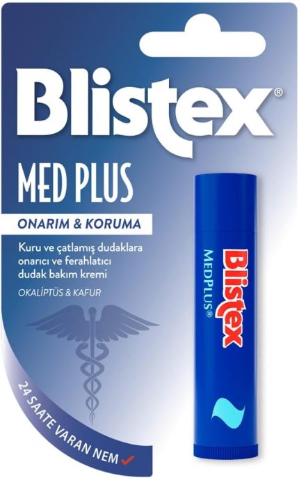 Medplus Stick Kuru ve Çatlamış Dudaklara Onarıcı ve Ferahlatıcı Dudak Bakım Kremi + Sensitive Hassas Dudaklar için Besleyici ve Nemlendirici Dudak Bakım Kremi
