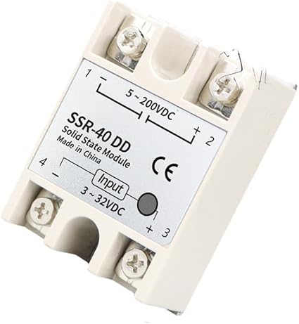 Katı Rölesi Uzun ömürlü kırmızı Bakır çipi Dayanıklılık Ile Optimize edilmiş SSR 40DD Otomotiv Endüstrisi (SSR-40DD) - Görsel 4