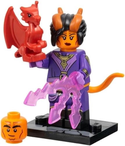 Lego Minifigür 71047 Dungeons & Dragons® - 03 : Tiefling Sorcerer 5701111125742